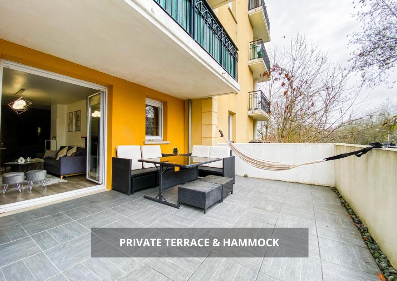 The Grey House - Parking - Piscine - Rer A 6 Min Daire Bussy-Saint-Georges Dış mekan fotoğraf